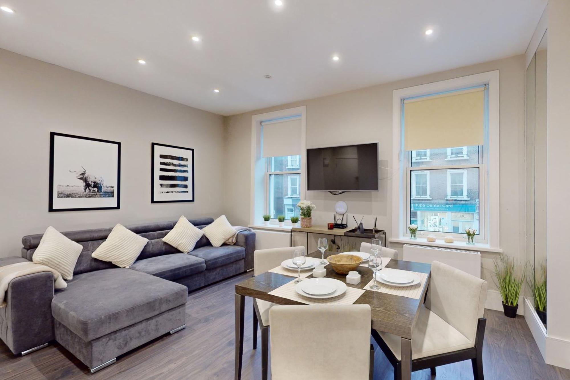 Park Lane Apartments Marylebone Лондон Экстерьер фото